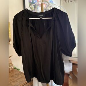 NWT Karen Kane Desert Sage Women's Peasant Top Sz S